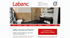 Desktop Screenshot of labanc.de